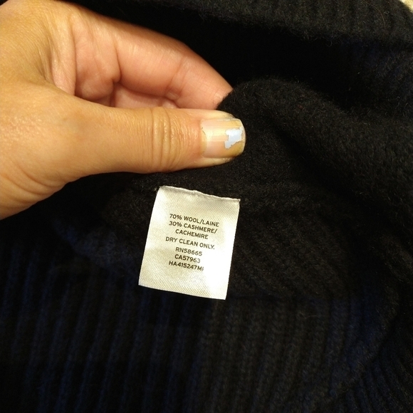 NWT Halogen Faux Wrap Cashmere Blend Sweater - Picture 9 of 12